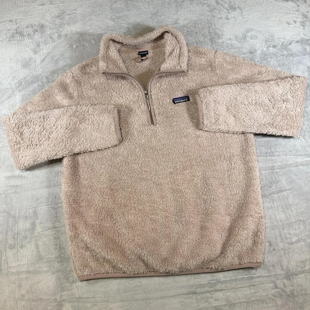Patagonia Monkey Man Sherpa Fleece Pullover | Beige‎ | Medium